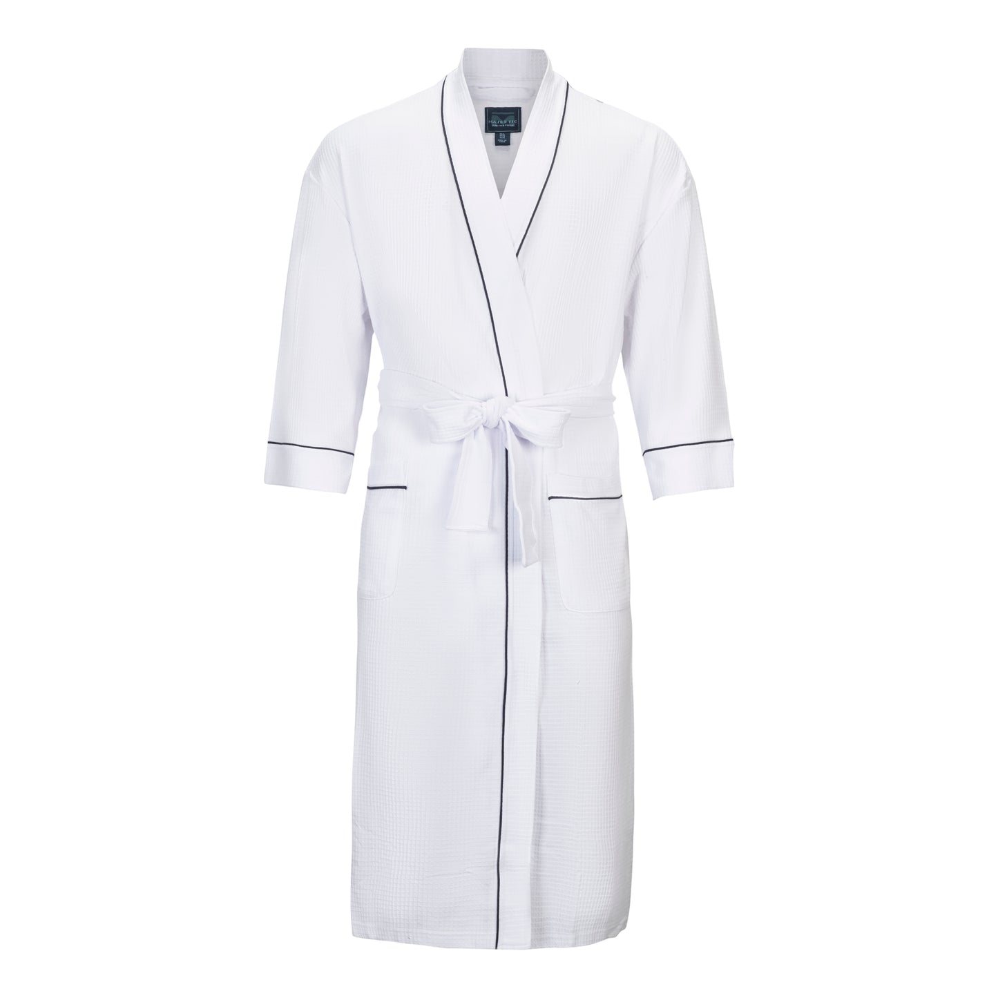 MAJESTIC WAFFLE KNIT KIMONO ROBE (more colors)