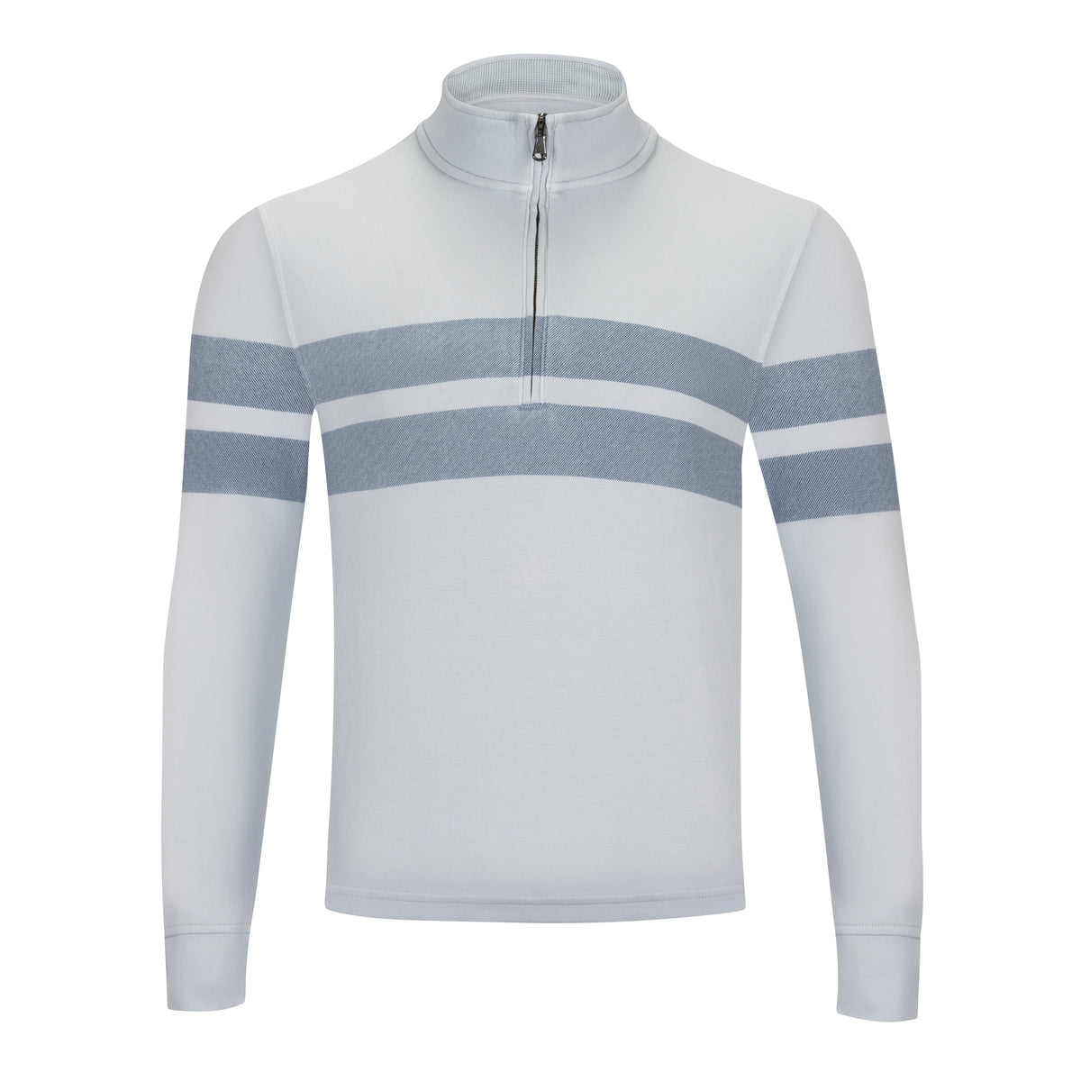 VINEYARD VINES COASTLINE SURF STRIPE 1/4 ZIP