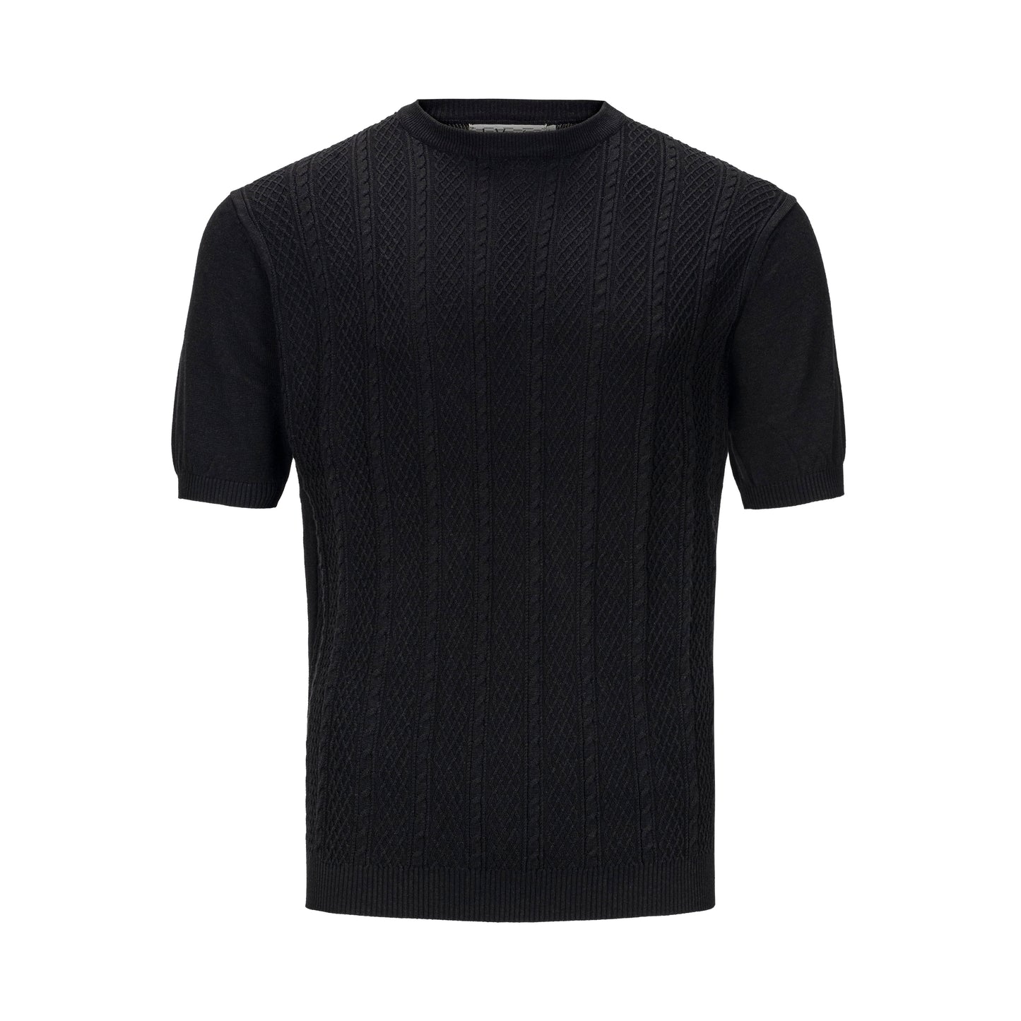 LAVANE TEXTURED CREW NECK