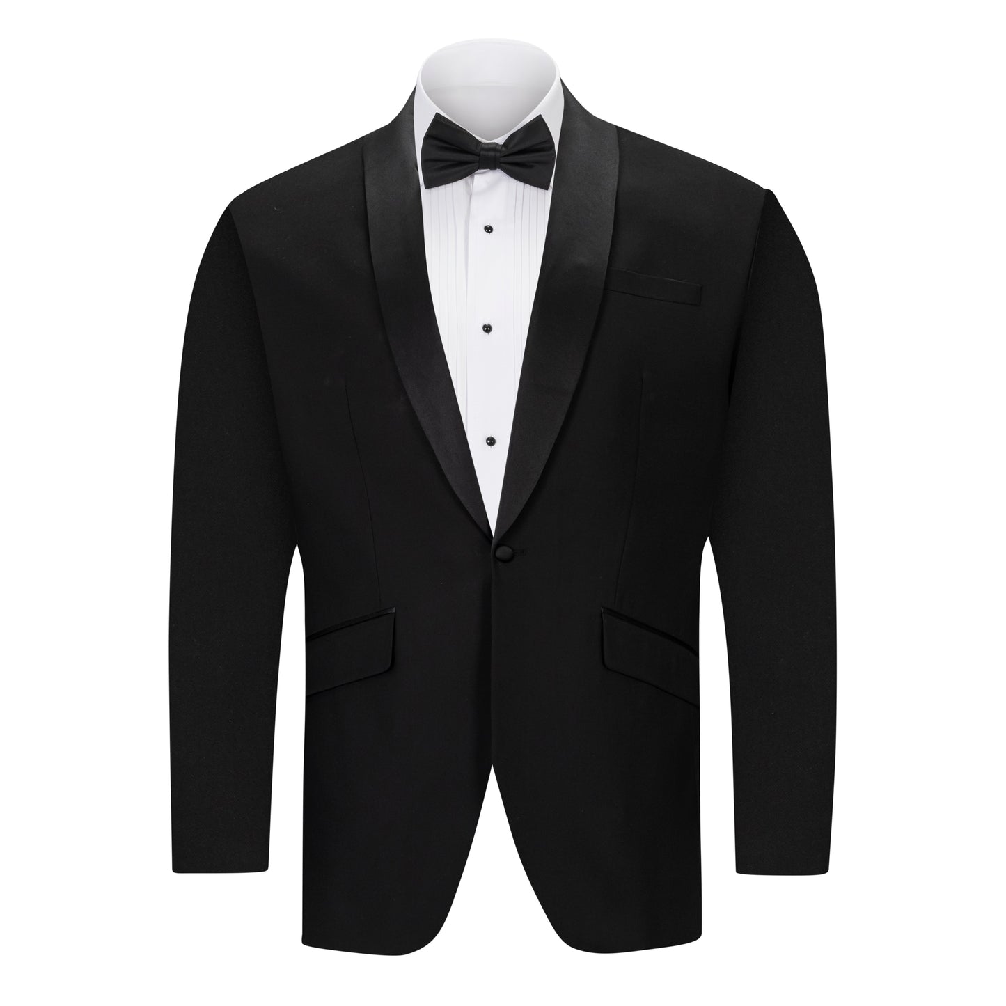 CAPUCCI BLACK SHAWL COLLAR TUXEDO MODERN FIT