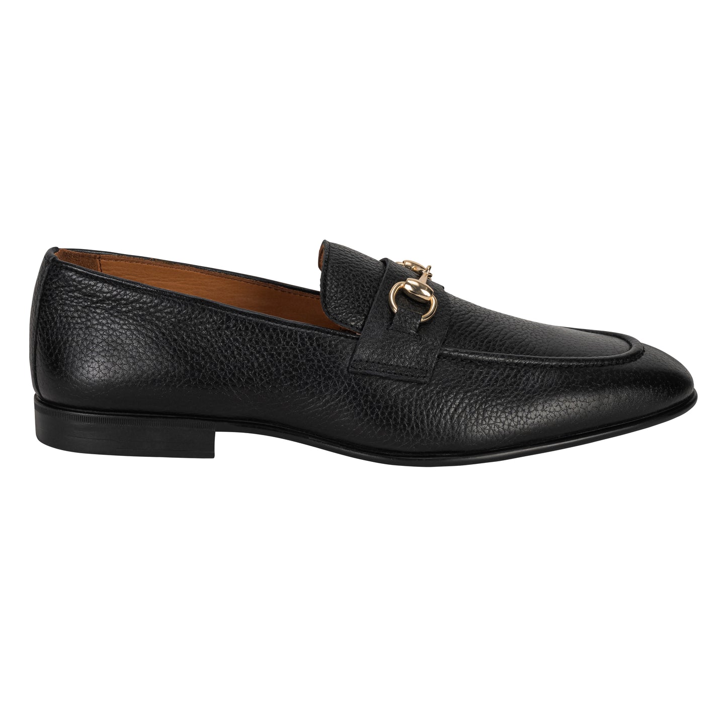 SIGOTTO BLACK GOLD BIT LOAFER