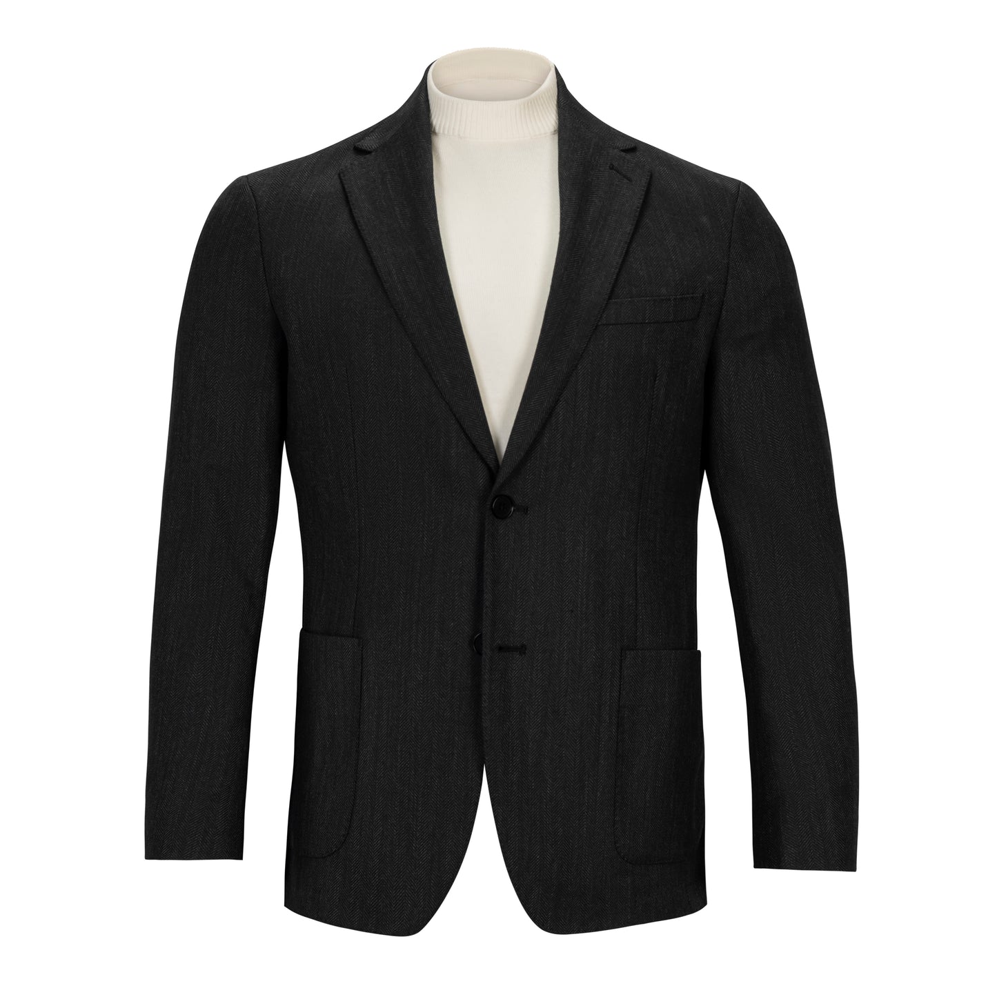 CALVIN KLEIN TONAL HERRINGBONE SPORTCOAT