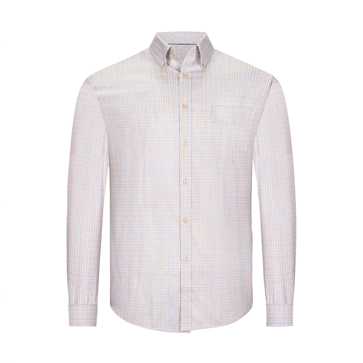 FORSYTH OF CANADA TAILORED FIT MULTI-CHECK SHIRT