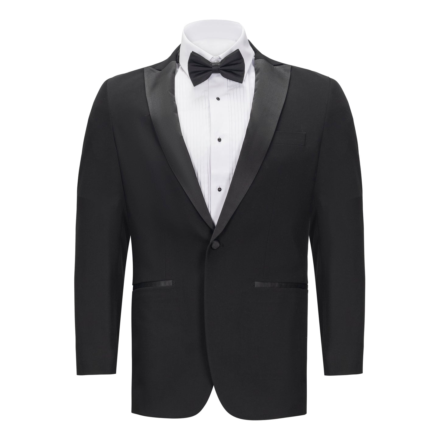 BELLUCCI BLACK PEAK LAPEL TUXEDO