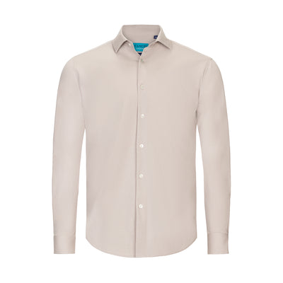 CANUTI LUXURY KNIT CUT & SEWN SOLID SHIRT