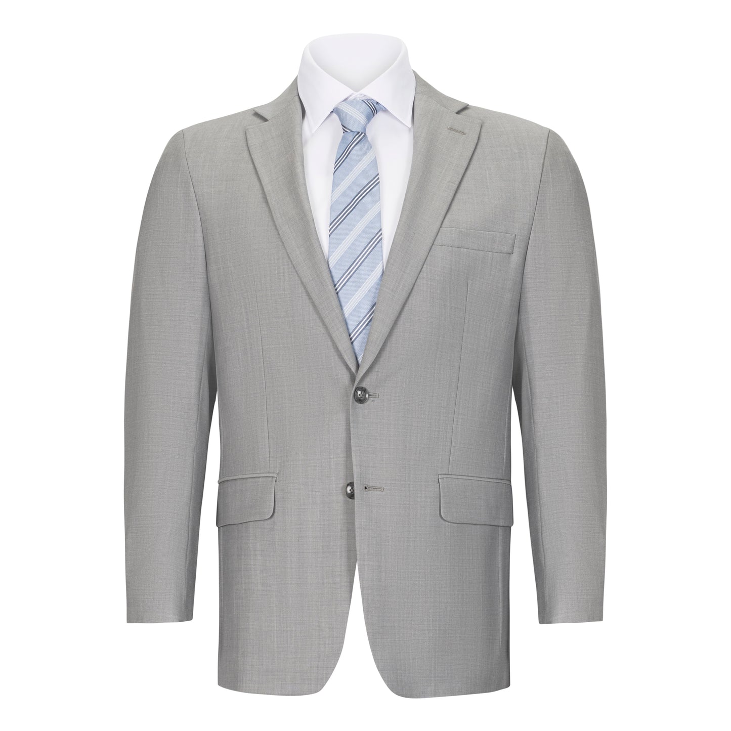 CALVIN KLEIN LIGHT GREY X-FIT SUIT SEPARATES JACKET