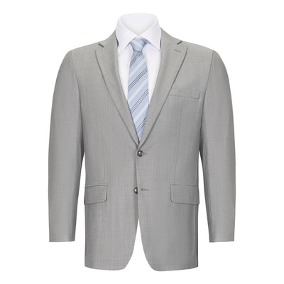 CALVIN KLEIN LIGHT GREY X-FIT SUIT SEPARATES JACKET