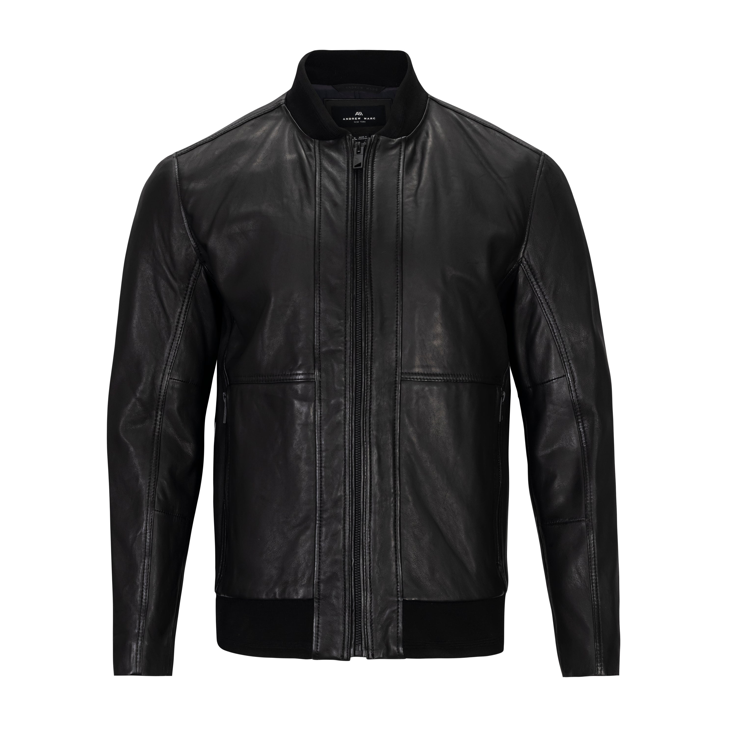 MARC NY LAMBSKIN LEATHER BOMBER JACKET – Miltons - The Store for Men