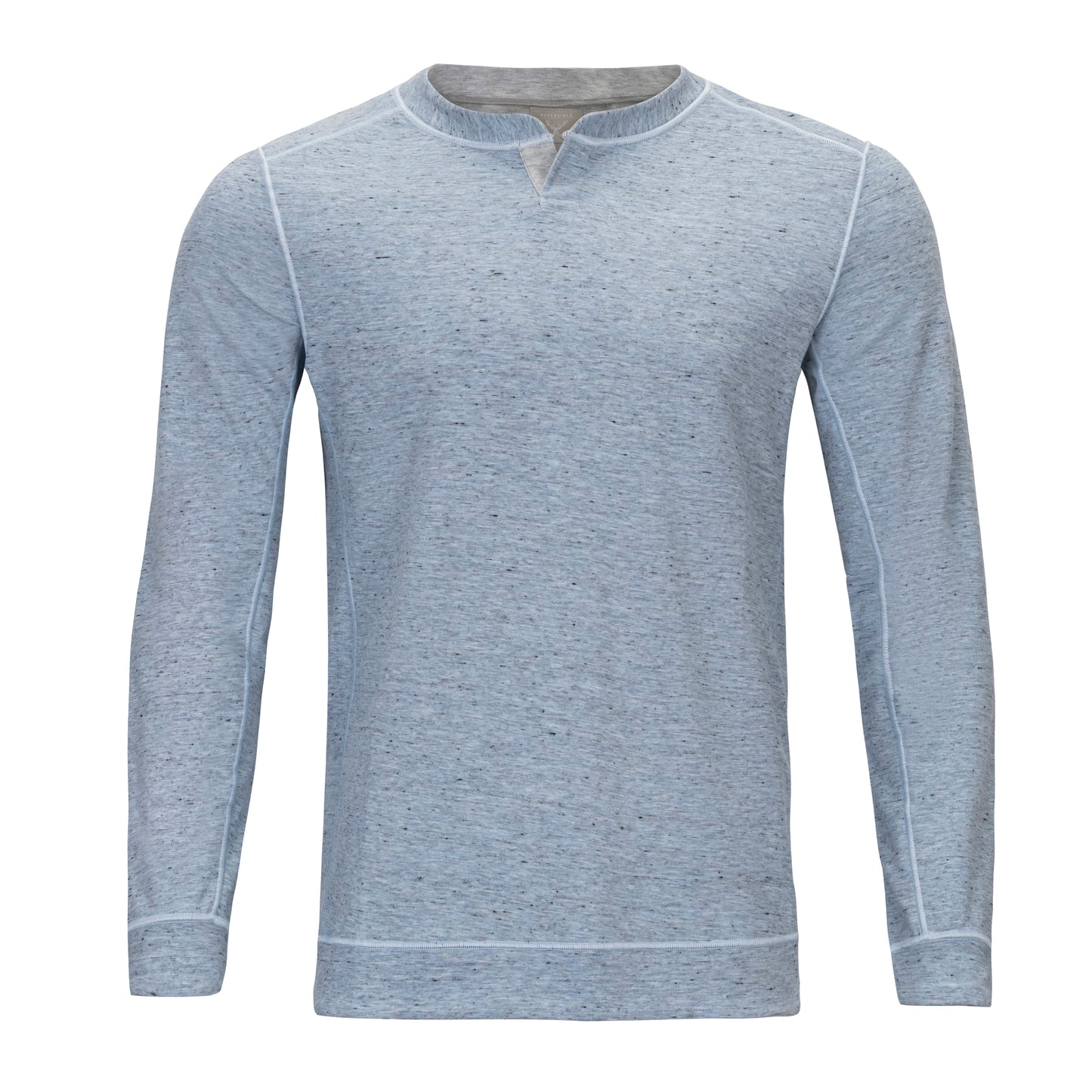 NICOBY SPACEDYE REVERSIBLE V-HENLEY (more colors)