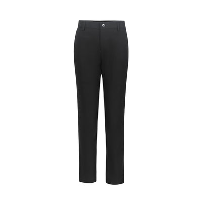 TALLIA BOYS BLACK FLAT FRONT PERFORMANCE STRETCH PANT