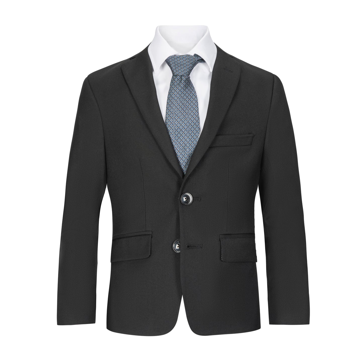 TALLIA BOYS BLACK SUIT SEPARATE JACKET – HUSKY FIT