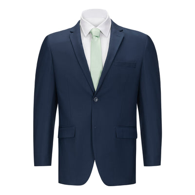 CARAVELLI VESTED MIDNIGHT BLUE SLIM FIT SUIT