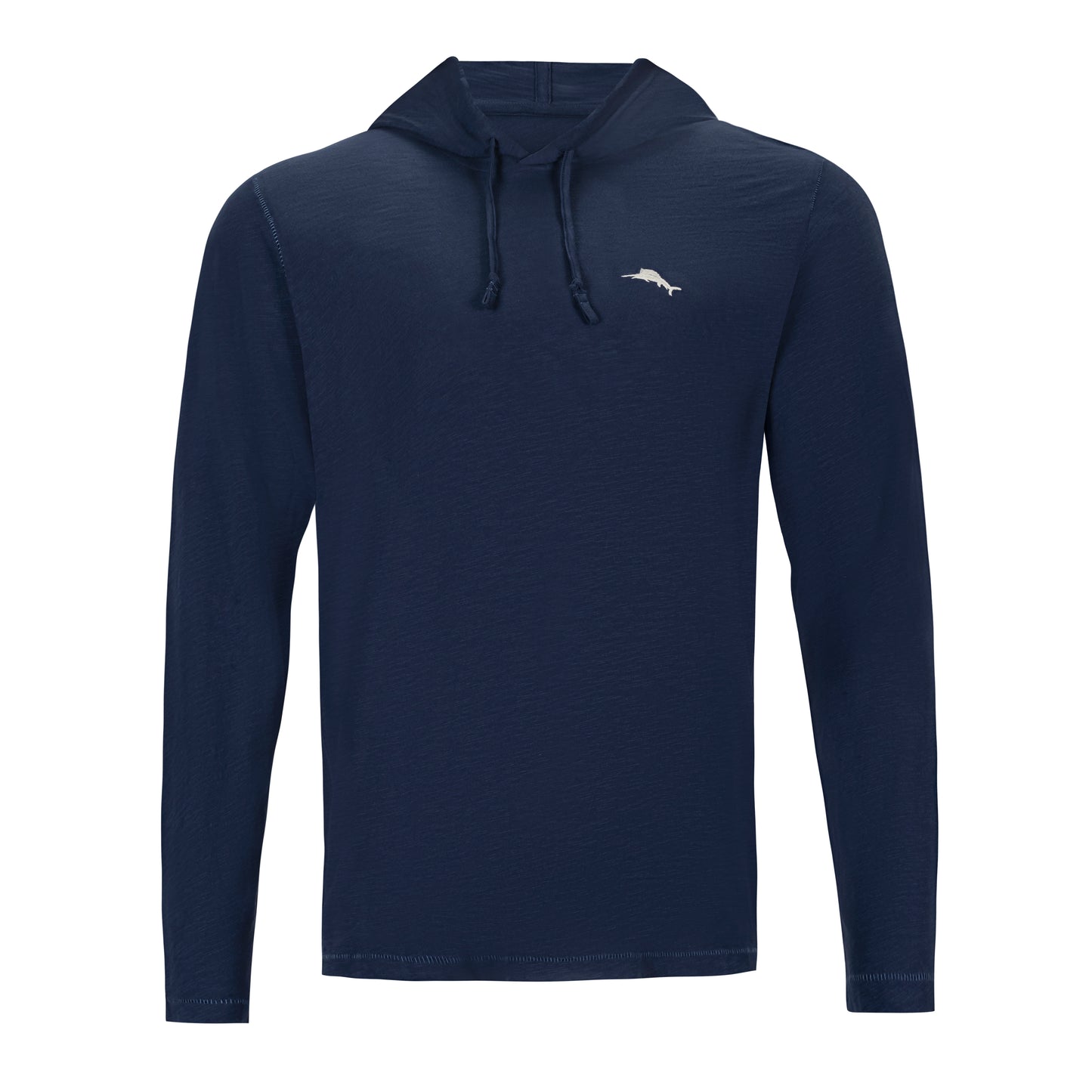 TOMMY BAHAMA NAVY COTTON LUXE BACK EMBROIDERY HOODIE