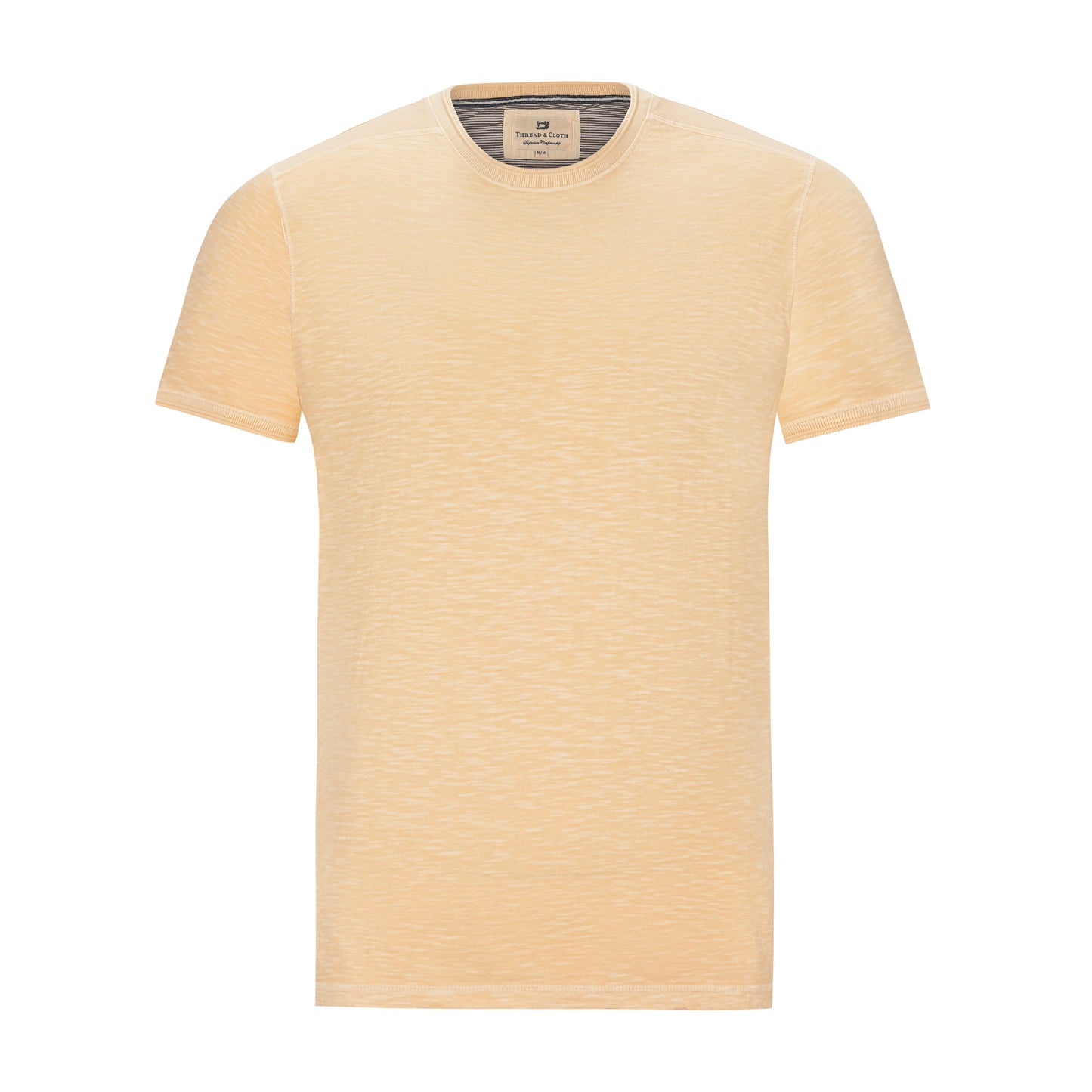 THREAD & CLOTH COTTON SLUB CREW NECK TEE