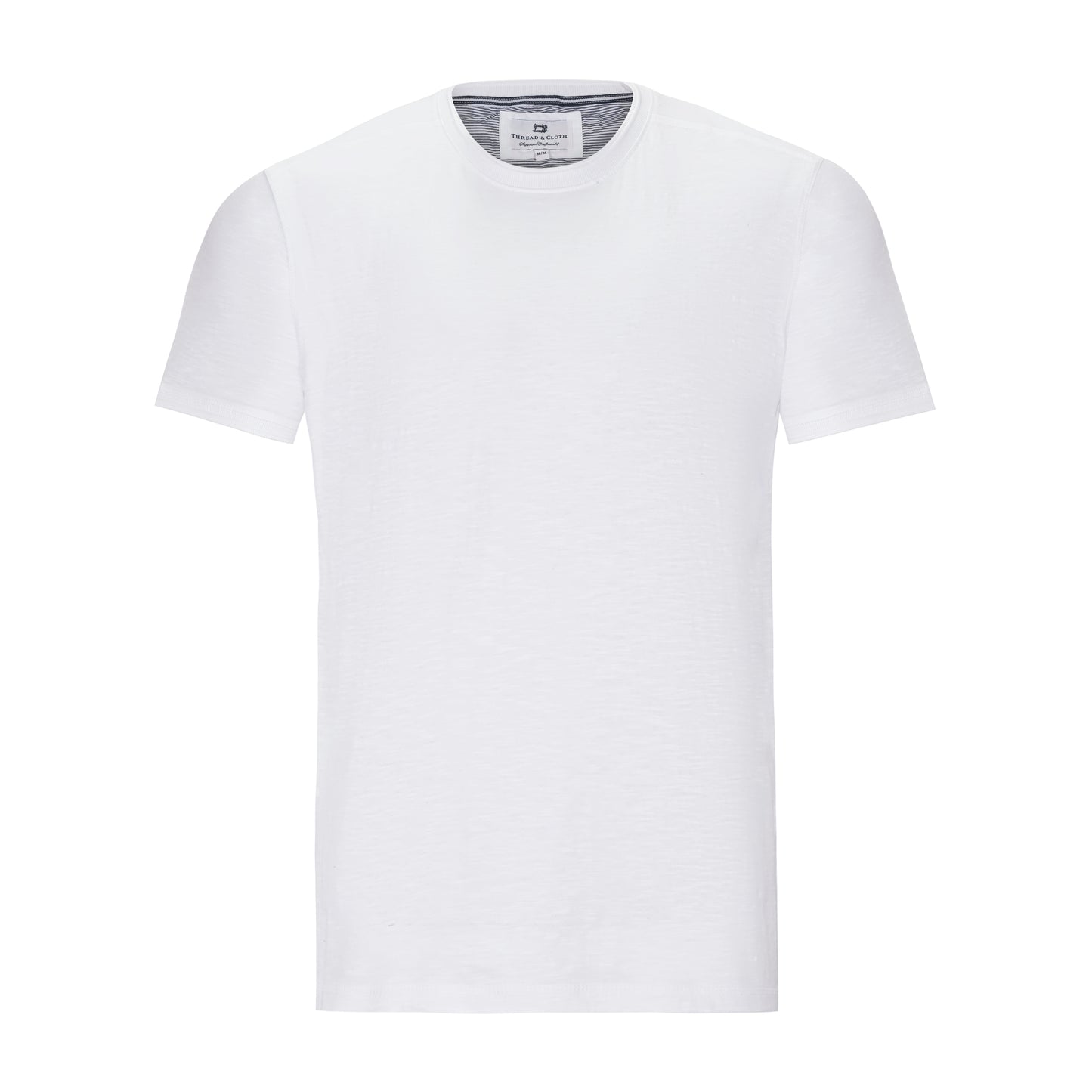 THREAD & CLOTH COTTON SLUB CREW NECK TEE