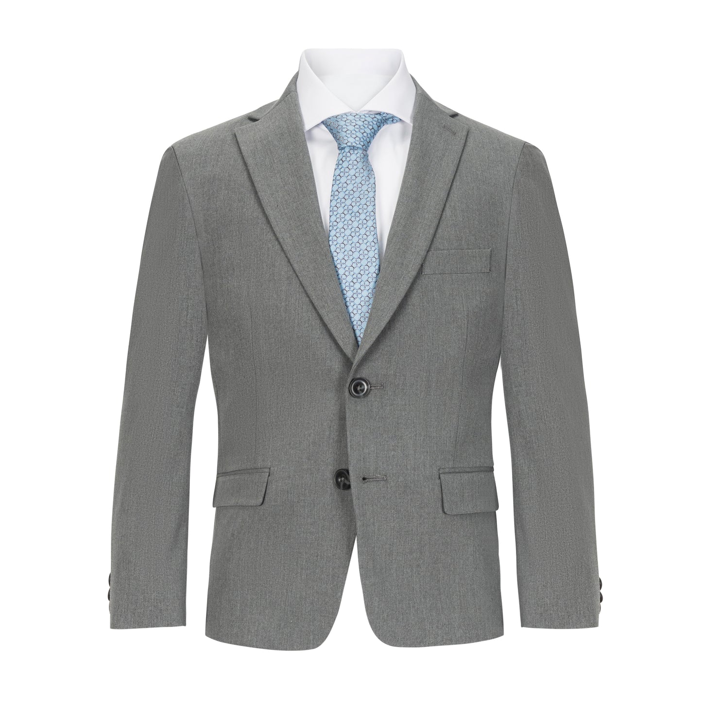 MICHAEL KORS BOYS PEARL GREY SUIT SEPARATE JACKET – REGULAR FIT