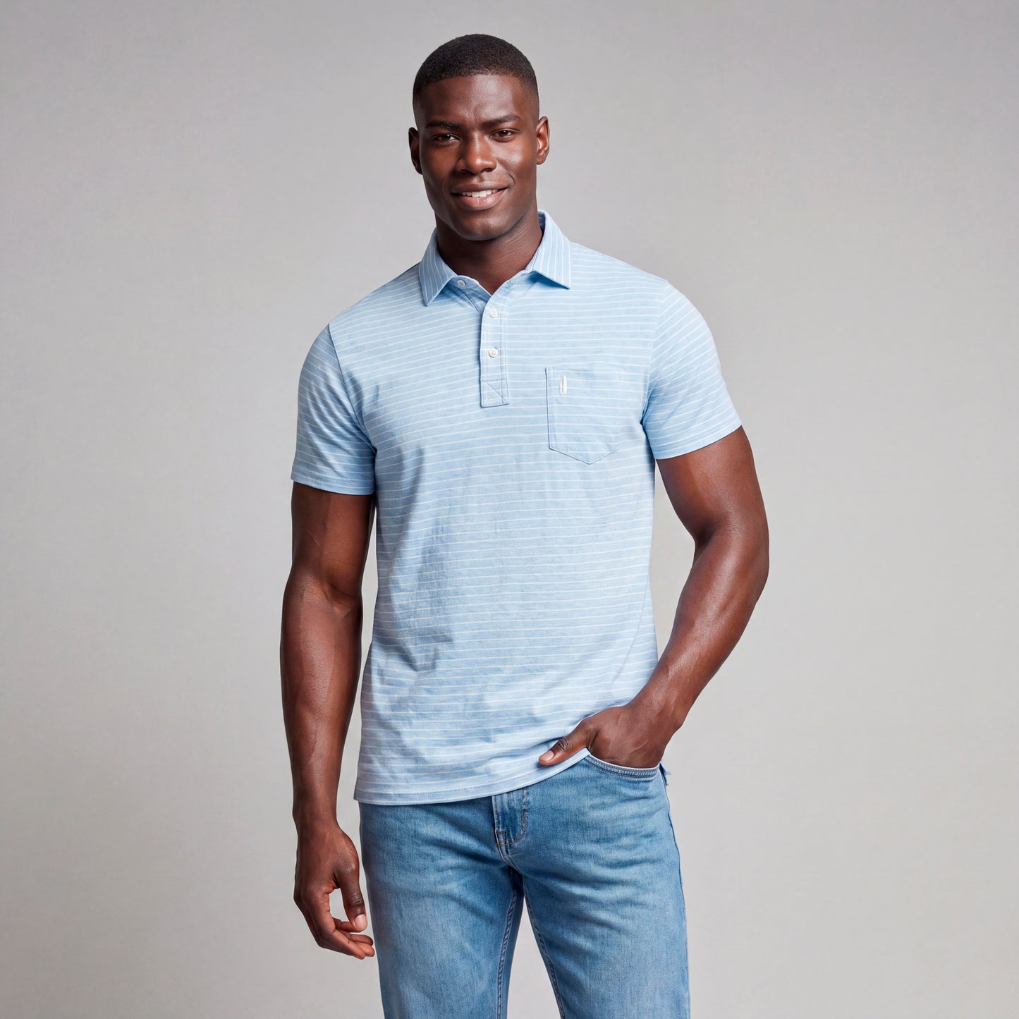 JOHNNIE-O RYAN STRIPE POLO