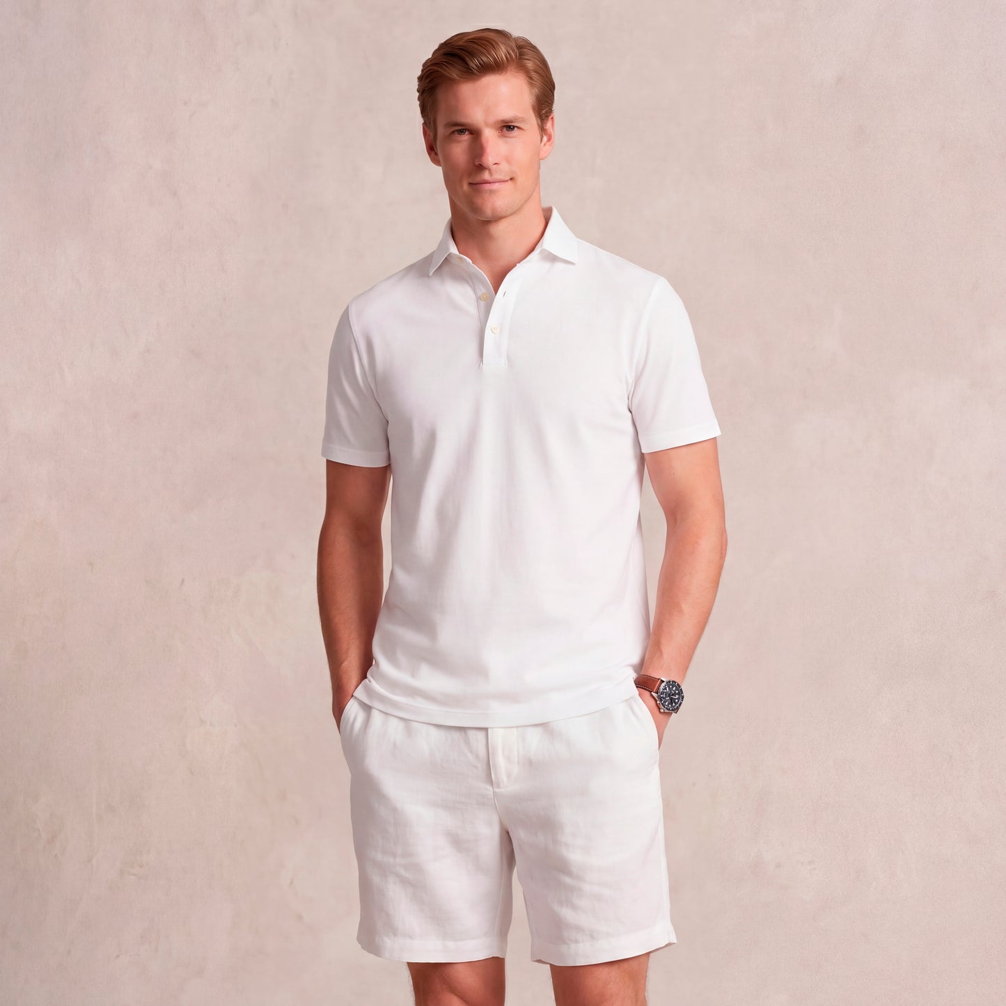 JOHNNIE-O TOP SHELF PIQUE POLO