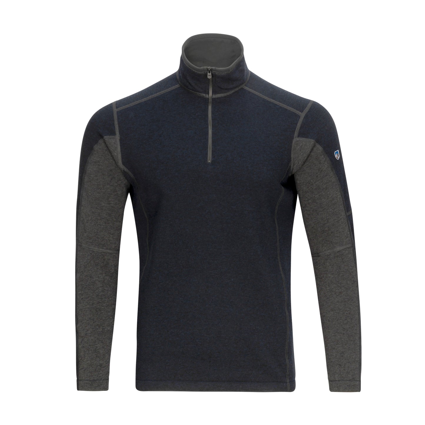 KUHL REVEL 2 TONE FLEECE ¼ ZIP SWEATER