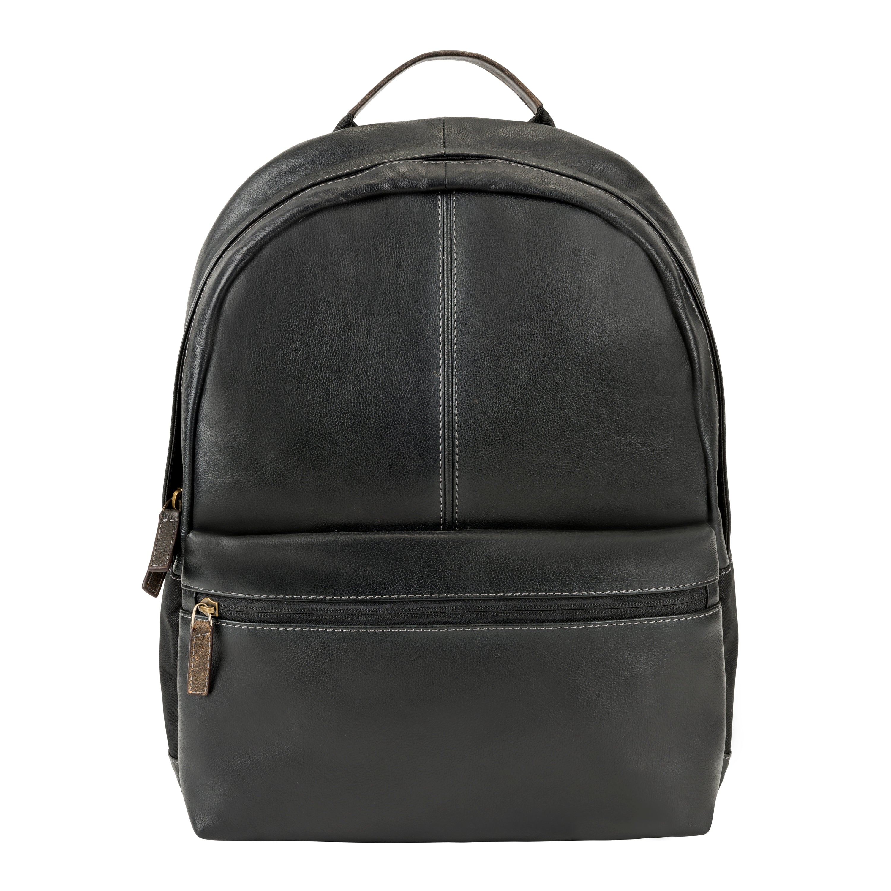 black leather backpacks online BOCONI BLACK LEATHER BACKPACK – Miltons