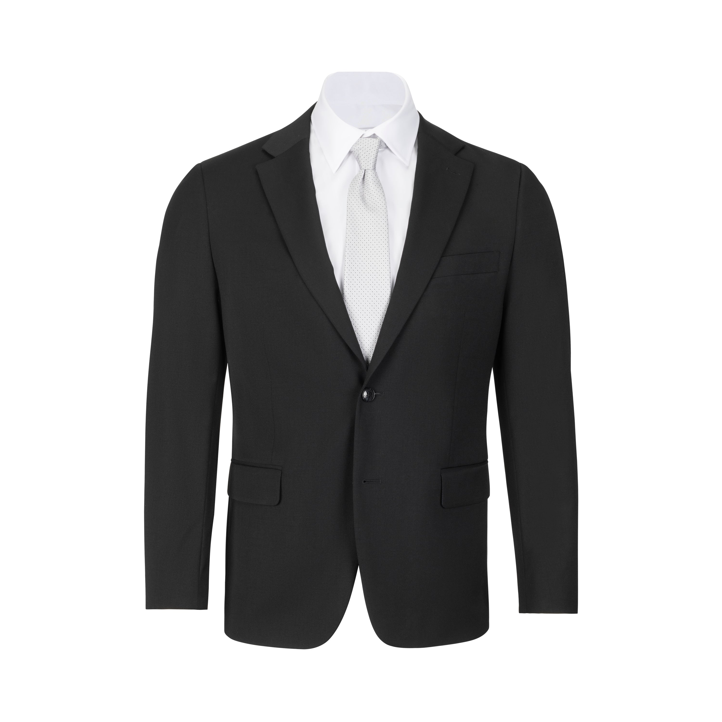 Tommy Hilfiger Tailored Kevin Brooks Suit, Men's, Size: 40R, Black Tommy Hilfiger Tailored Kevin Brooks Suit, Men's, Size: 40R, Black