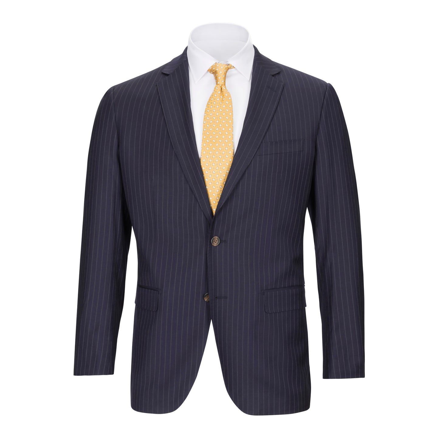 MAX DAVOLI NAVY STRIPE SUIT