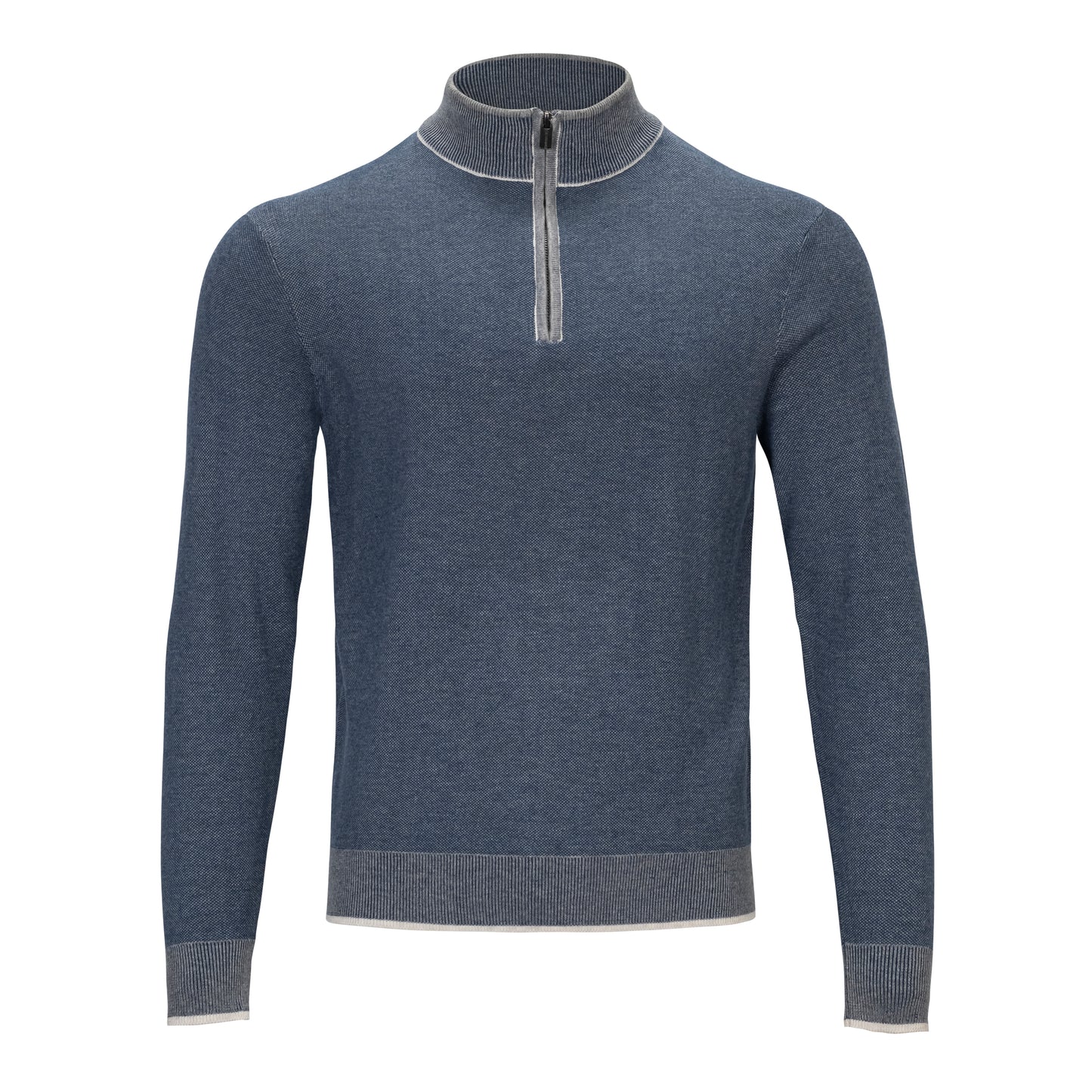 F/X FUSION BIRDSEYE ¼ ZIP SWEATER