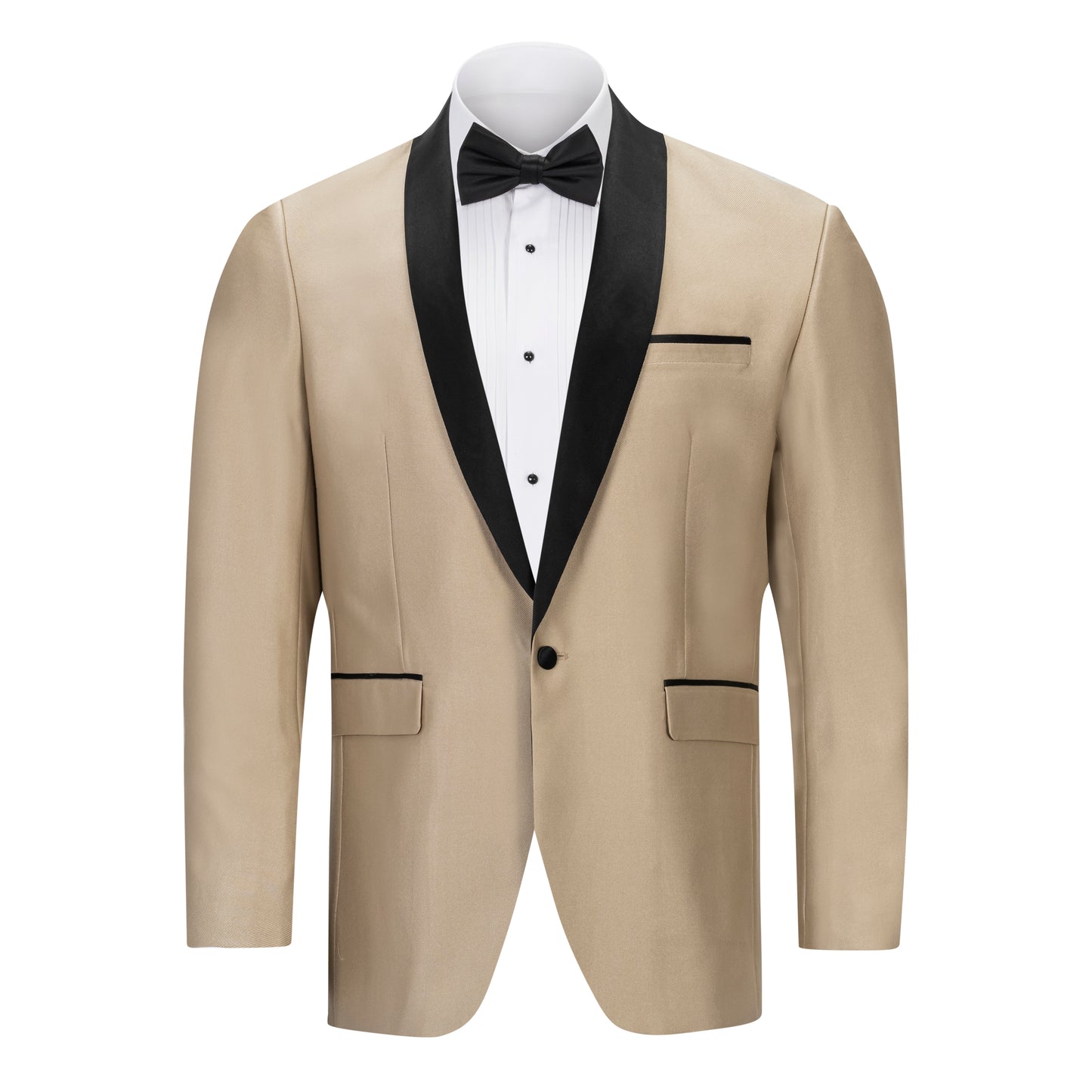 CAPUCCI TAN SHAWL COLLAR TUXEDO MODERN FIT