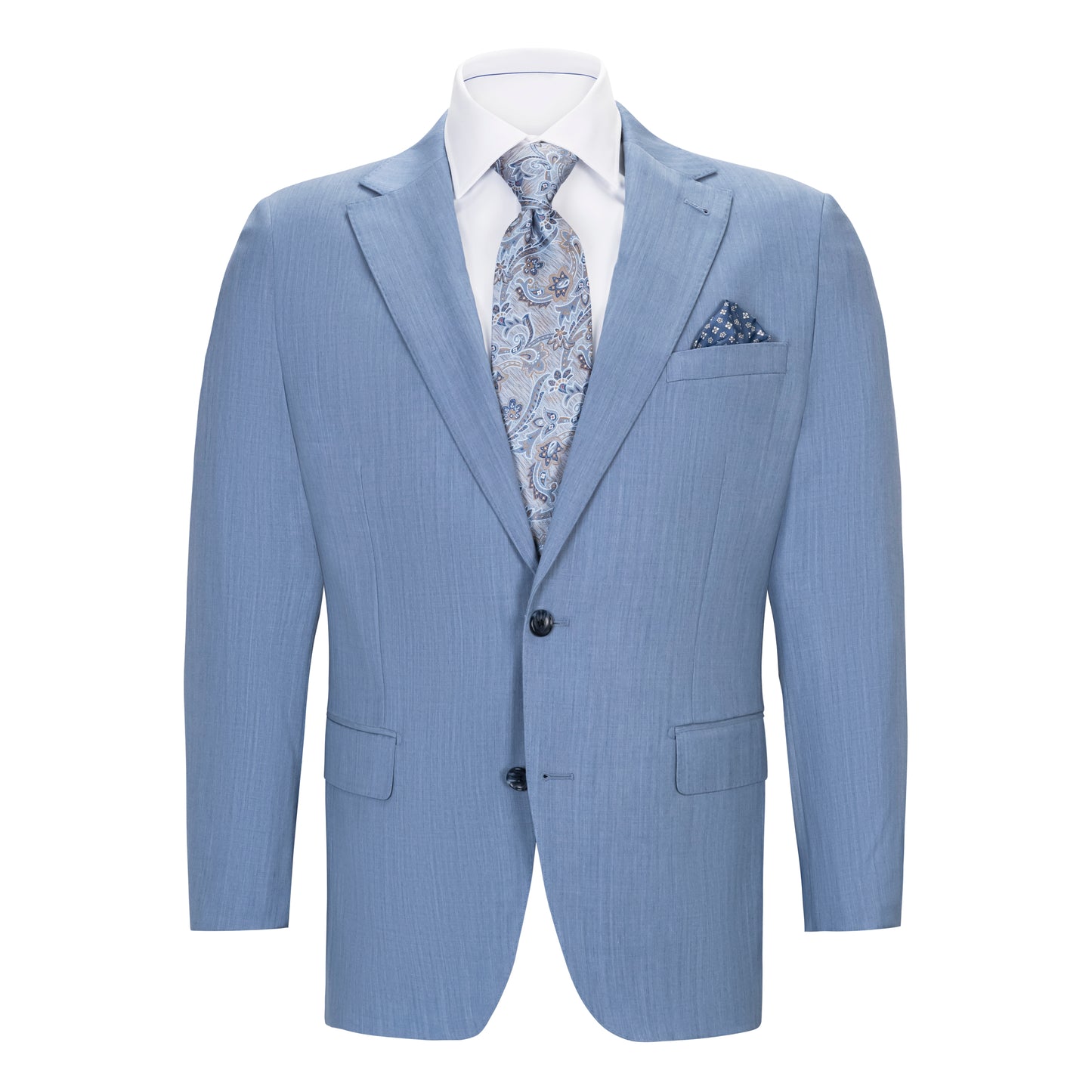 MONDO UOMO BLUE FEATHERBONE SUIT
