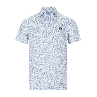 VINEYARD VINES KENTUCKY DERBY PRINT SANKATY PERFORMANCE POLO