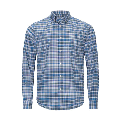 VINEYARD VINES COTTON PERFORMANCE PLAID SHIRT