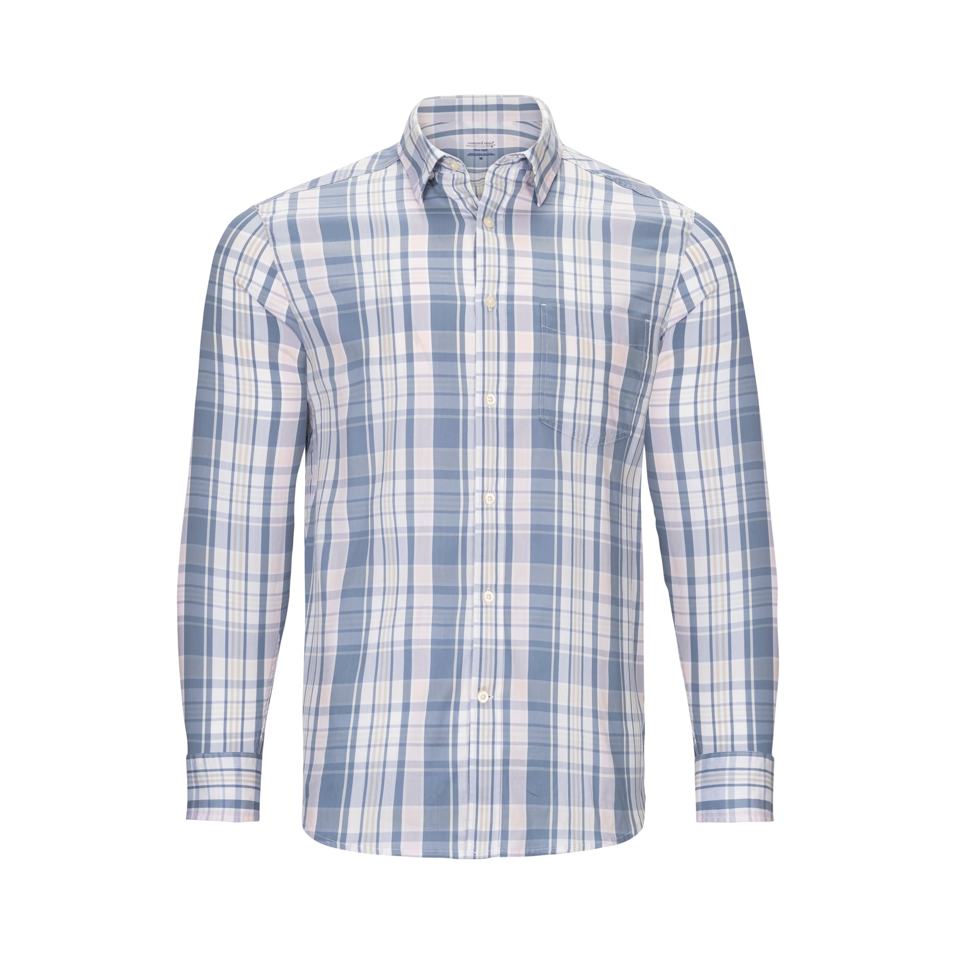 VINEYARD VINES PERFORMANCE HIGGS BEACH PLAID BACKBAY SHIRT (more colors)