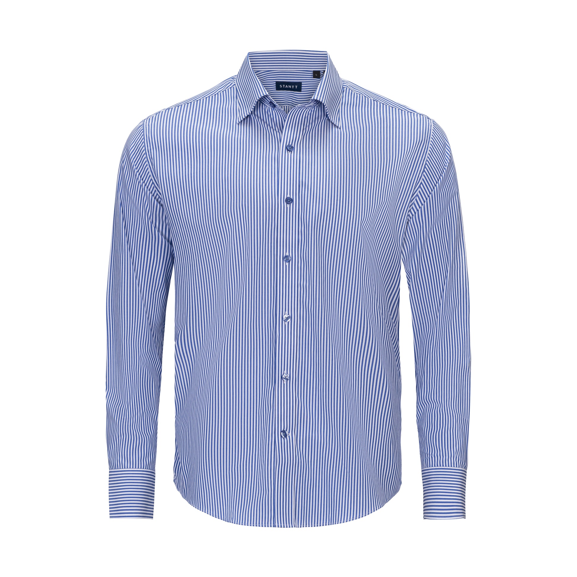 STANTT UNTUCKED BENGAL STRIPE SHIRT (more colors), 3 Extra Large / Blue STANTT UNTUCKED BENGAL STRIPE SHIRT (more colors), 3 Extra Large / Blue