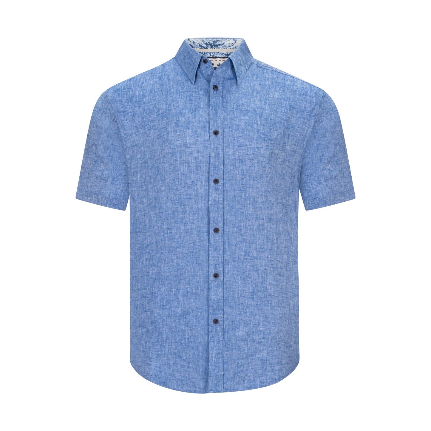 REPORT COLLECTION SHORT-SLEEVE LINEN SHIRT