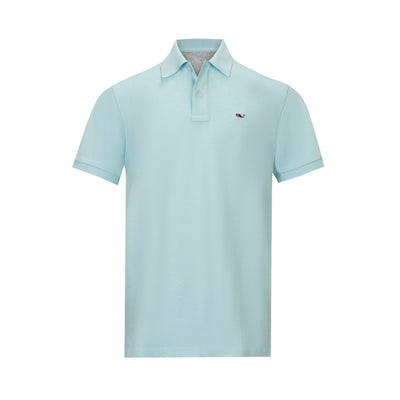VINEYARD VINES BOYS TEAL EDGARTOWN PIQUE POLO