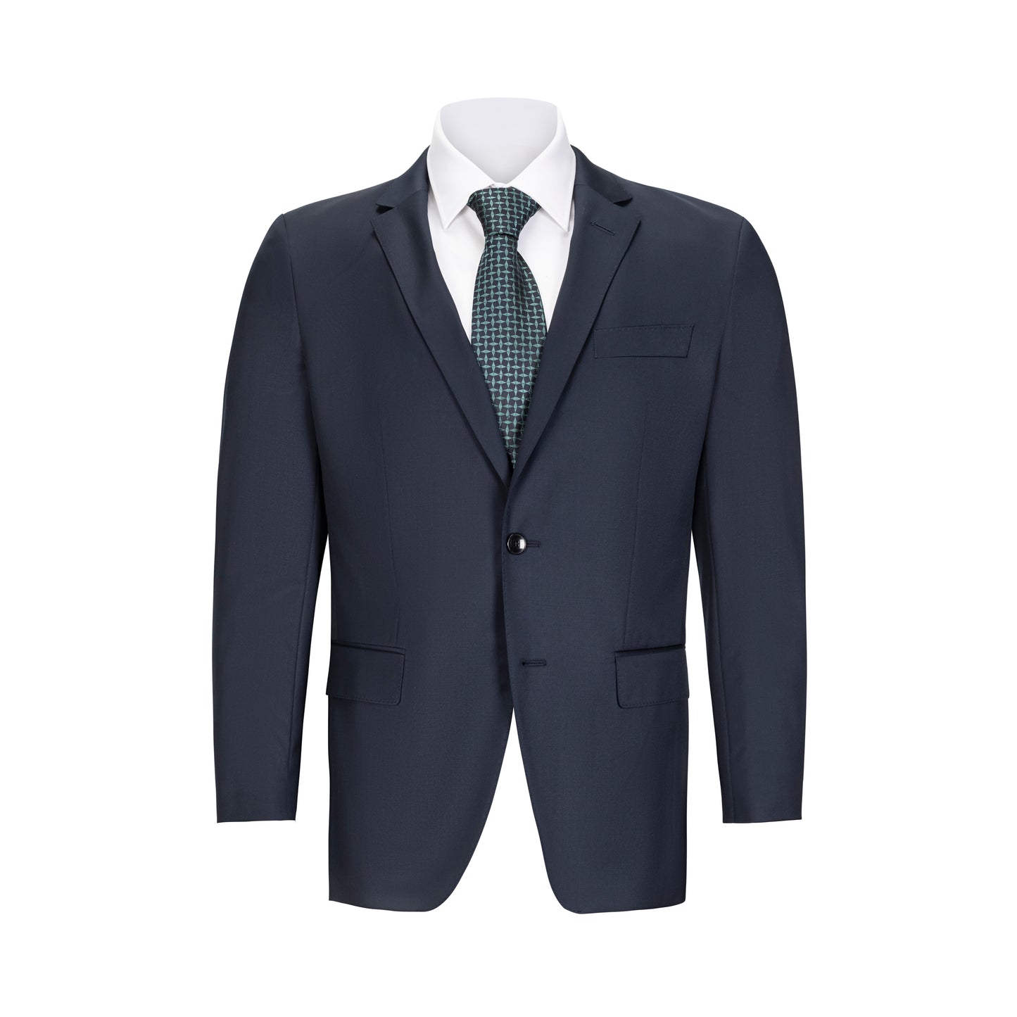HUGO BOSS SOLID NAVY SUIT