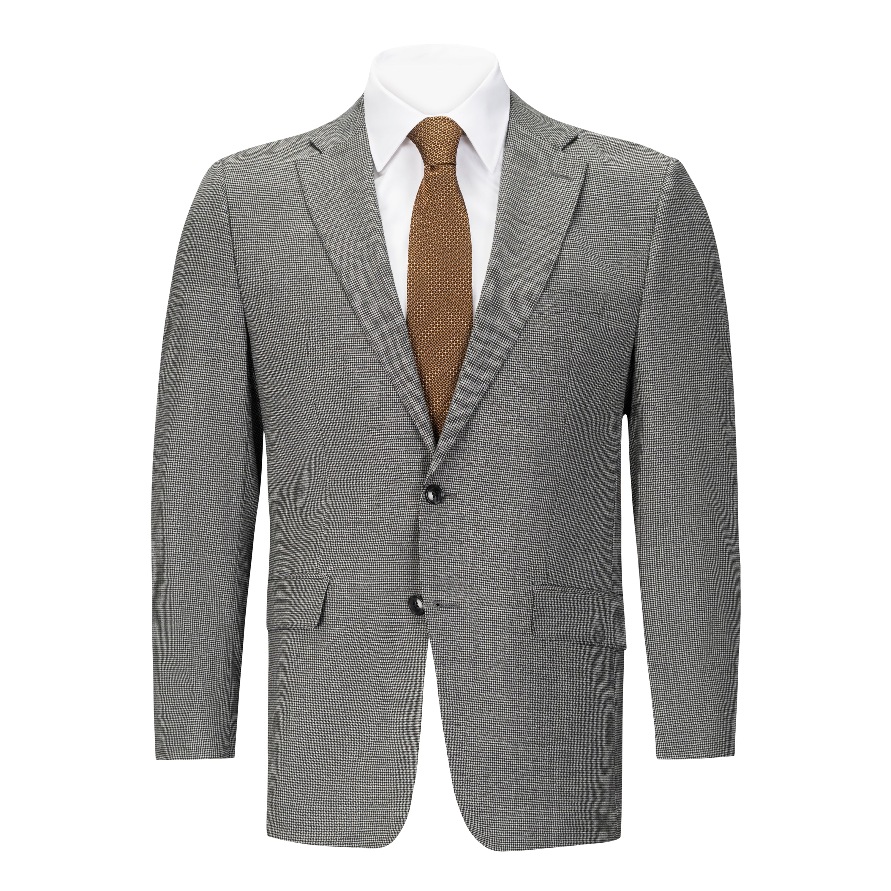 CALVIN KLEIN BLACK AND GREY HOUNDSTOOTH SUIT – Miltons - The Store