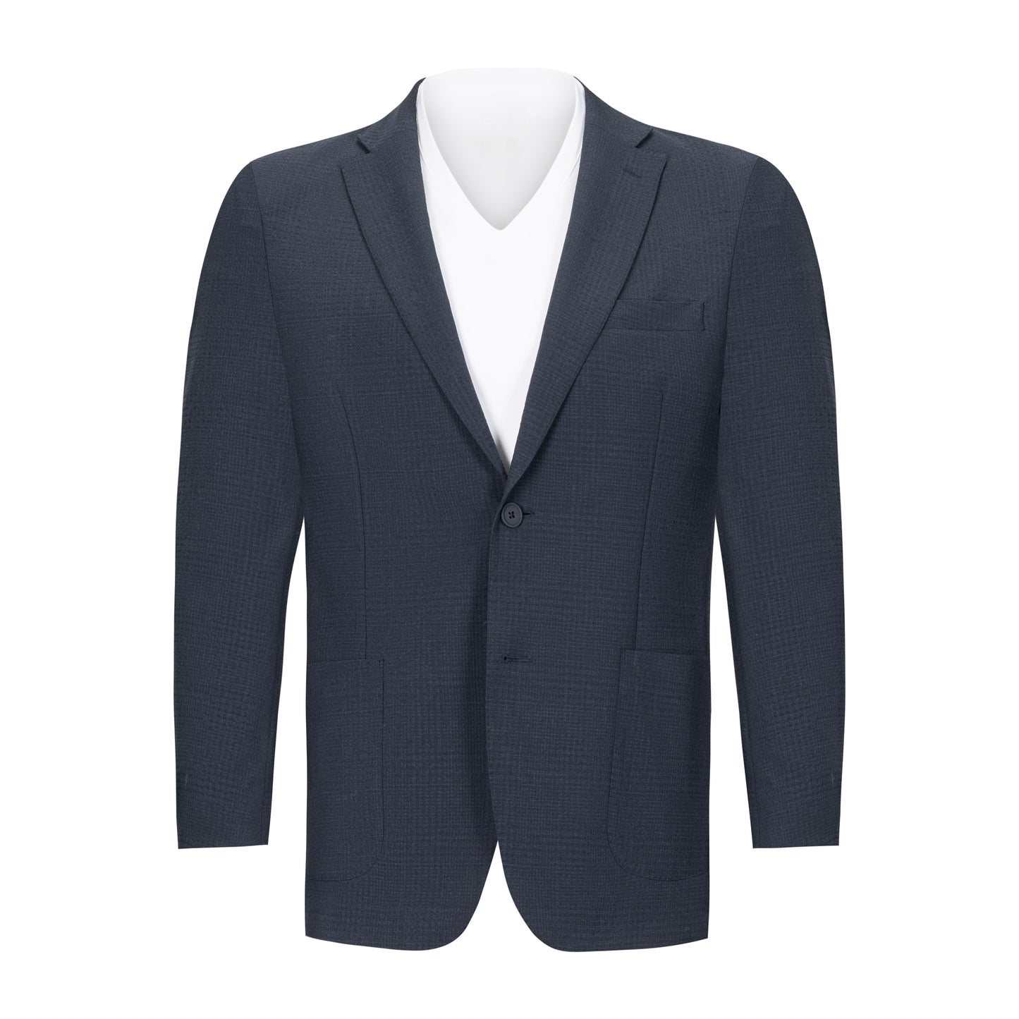 CALVIN KLEIN SEERSUCKER PLAID SPORTCOAT