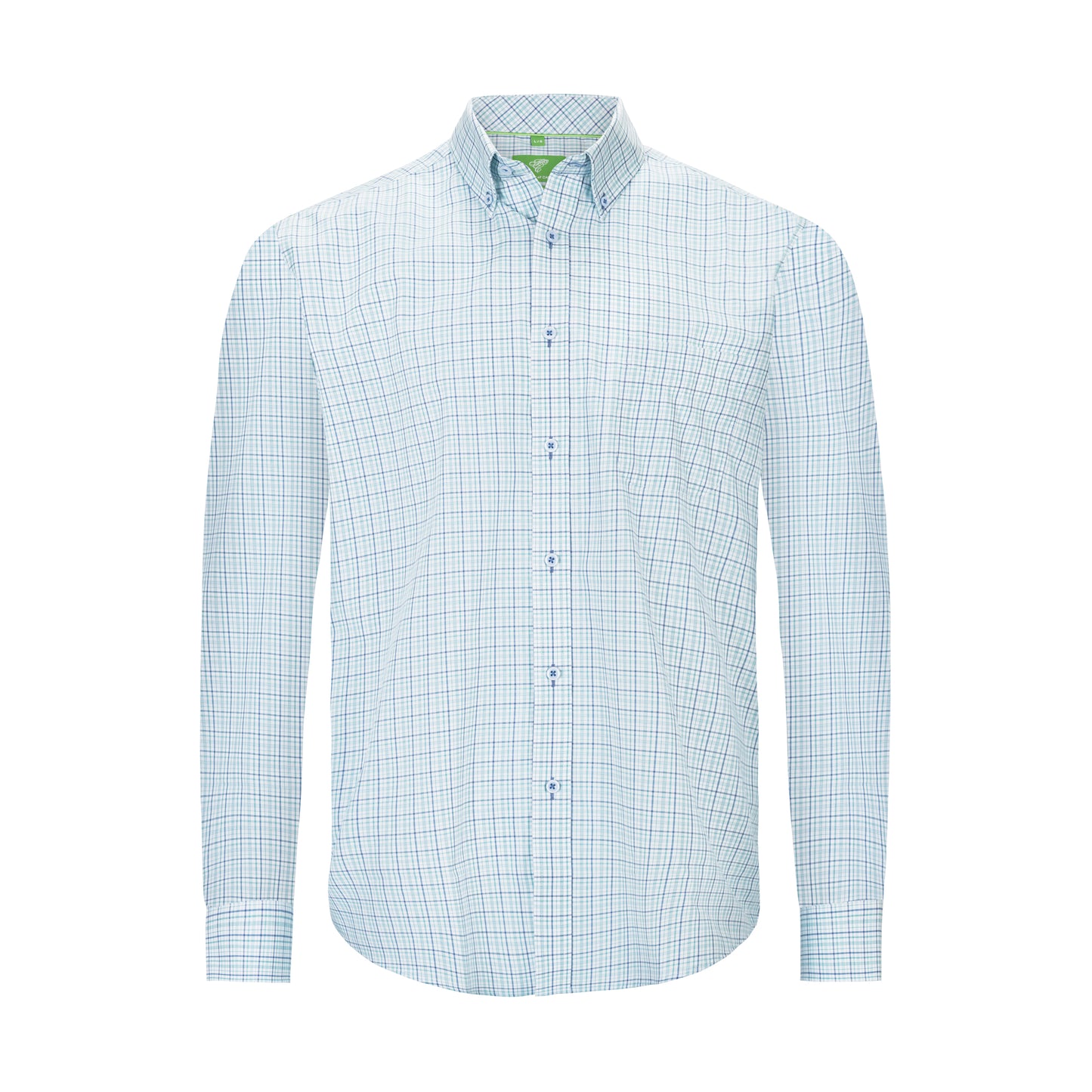 FORSYTH OF CANADA TAILORED FIT MULTI-PLAID SHIRT