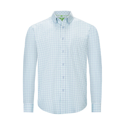 FORSYTH OF CANADA TAILORED FIT MULTI-PLAID SHIRT
