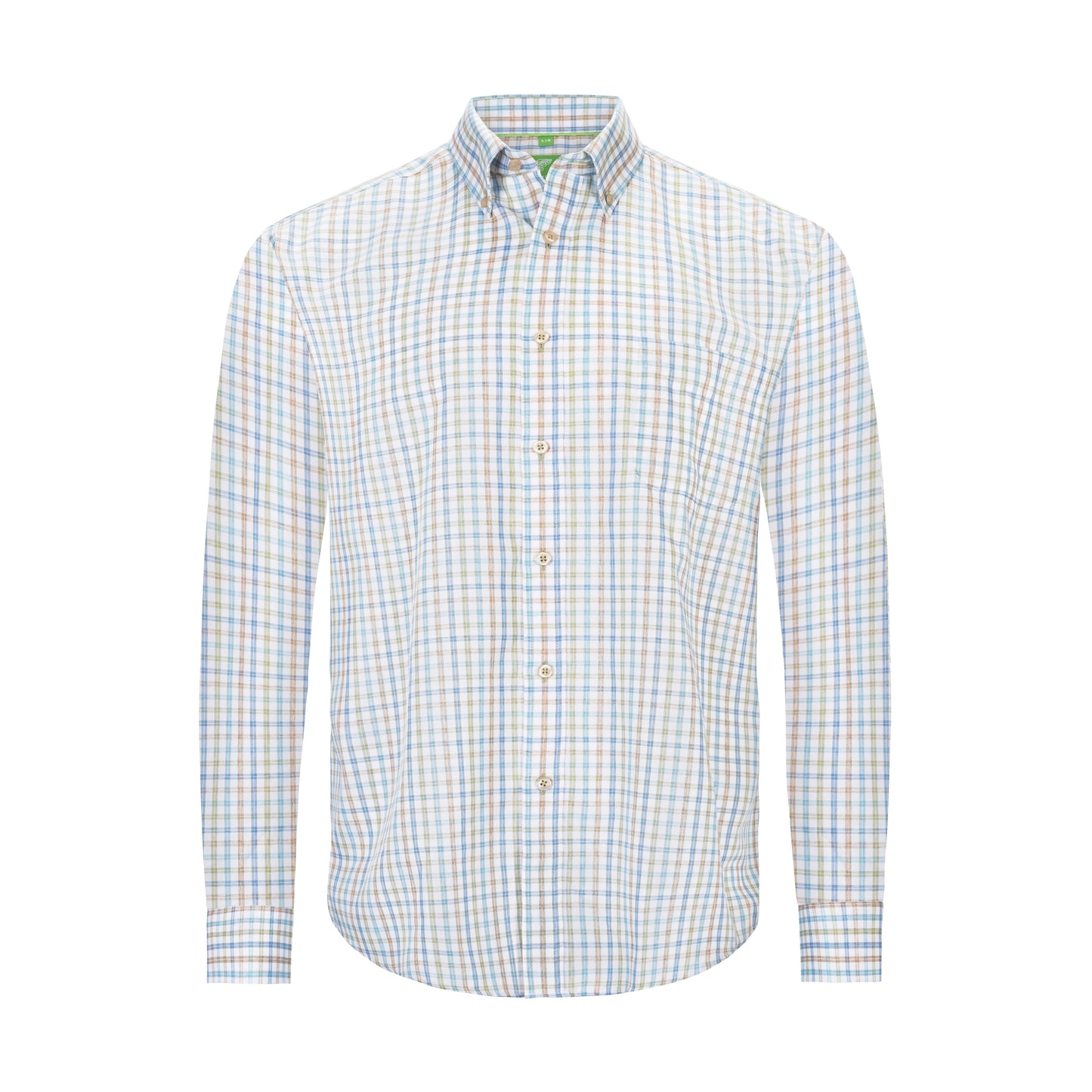 FORSYTH OF CANADA TAILORED FIT MULTI-CHECK SHIRT