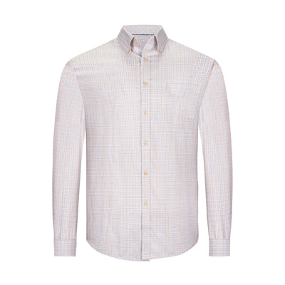 FORSYTH OF CANADA TAILORED FIT MULTI-CHECK SHIRT