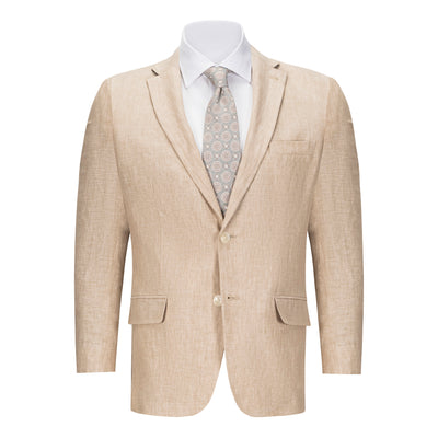 TOMMY HILFIGER TAN LINEN SPORTCOAT