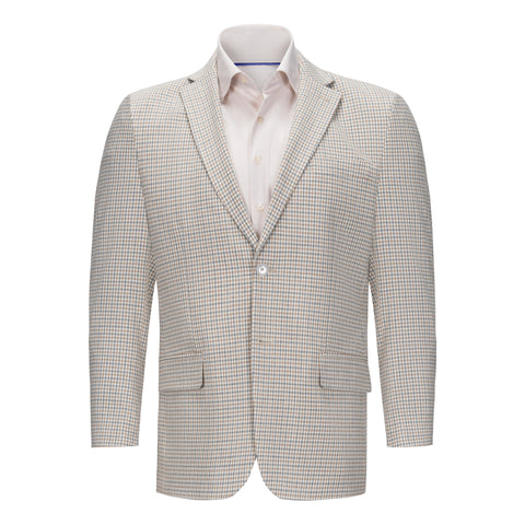 TOMMY HILFIGER CREAM CHECK SPORTCOAT
