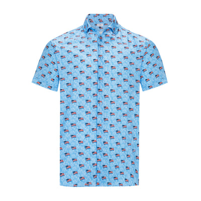 BUOY BOAT LIBERTY FLAG SHIRT