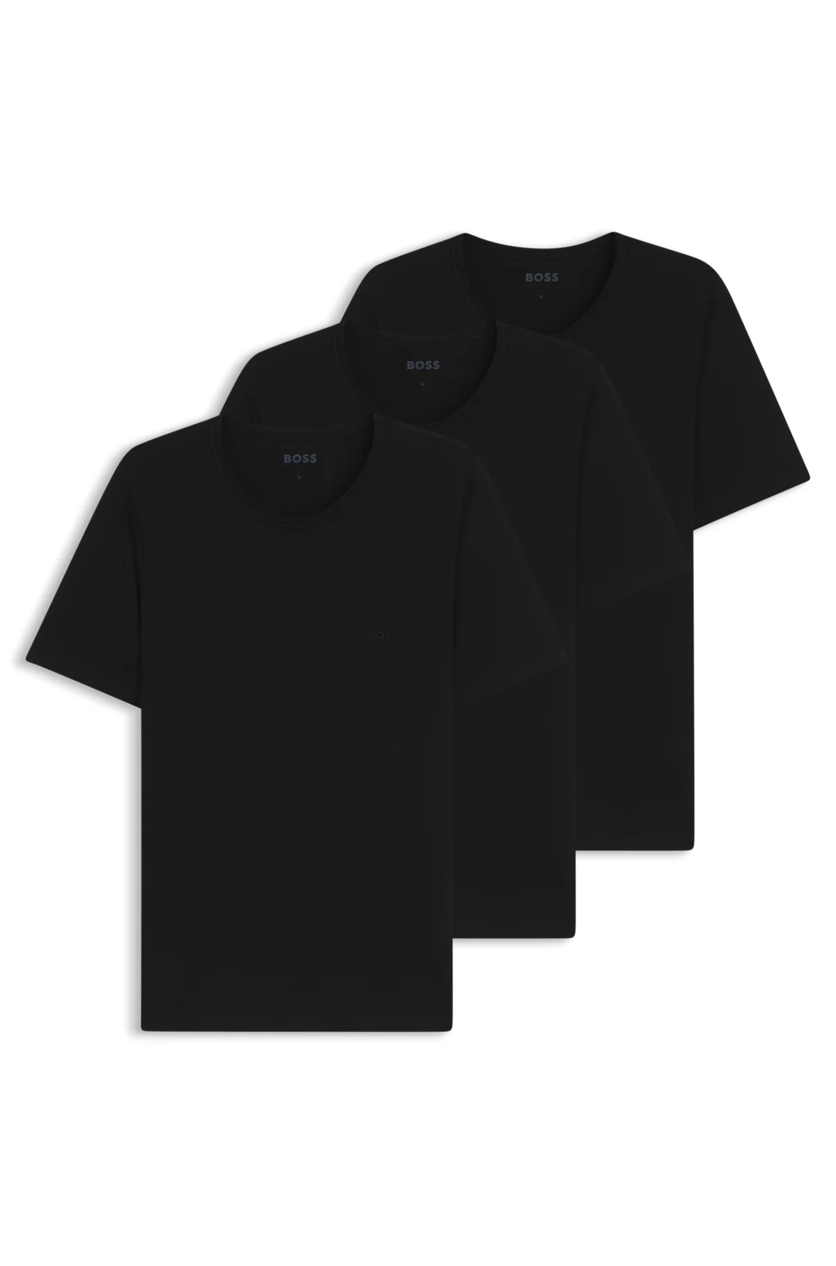 HUGO BOSS COTTON CREW NECK 3 PACK (more colors)