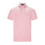 U.S. POLO SLIM FIT INTERLOCK TIPPED POLO IN PINK