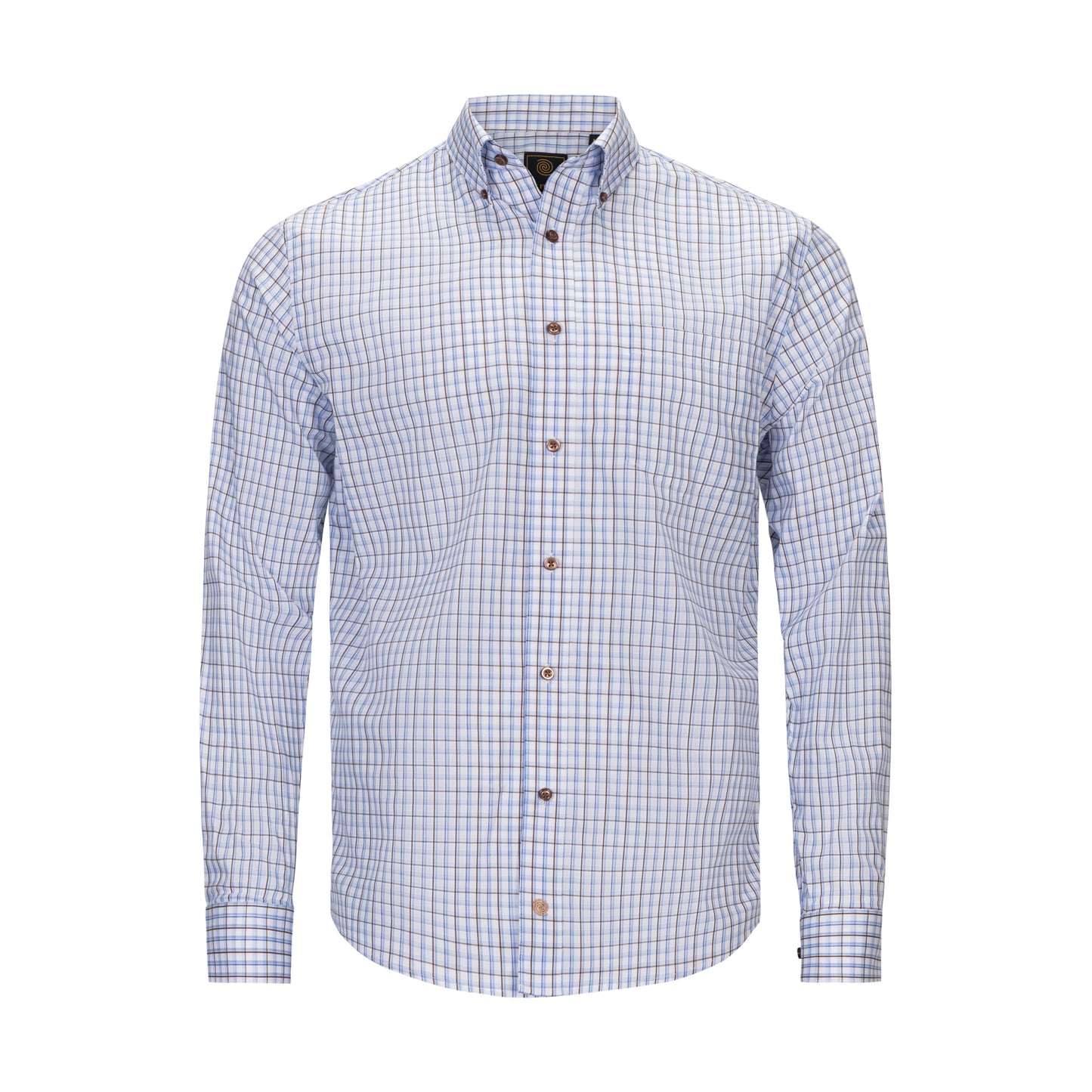 F/X FUSION COTTON WRINKLE FREE MULTI CHECK SHIRT