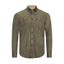 F/X FUSION MEN'S FAUX SUEDE BUTTON-DOWN SHIRT JACKET (more colors)