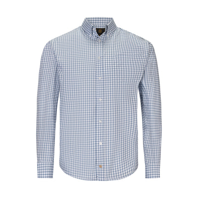 F/X FUSION COTTON WRINKLE FREE MINI CHECK SHIRT